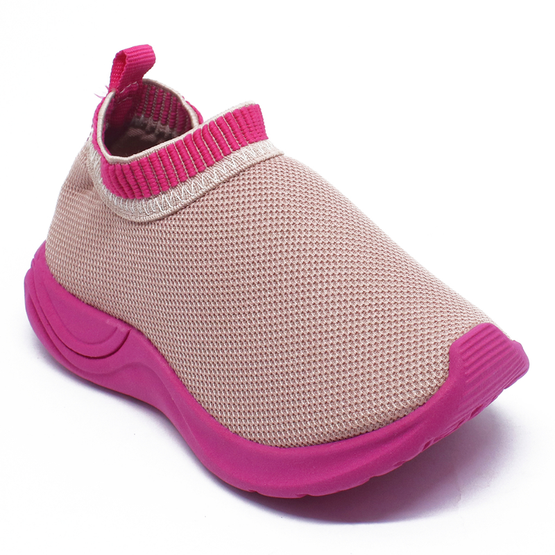 Tênis Tela Com Elástico Infantil Calce Fácil